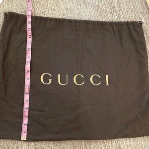 Gucci Cotton Dust Bag purse shoe tote Cover. %100 Authentic. Brand new